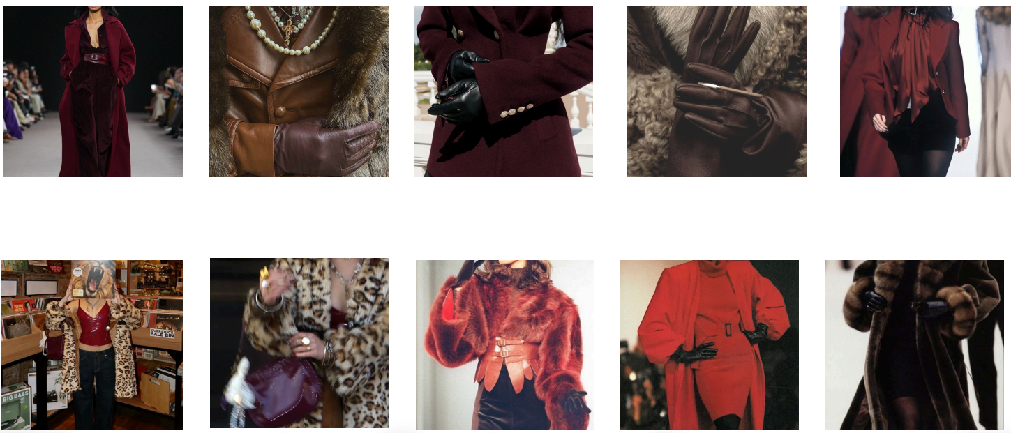 Standing Out Moodboard